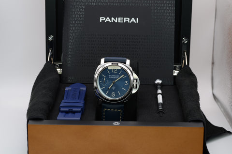 Panerai Luminor Blu-Mare PAM01085 44mm Blue Dial 2022 New Full Set