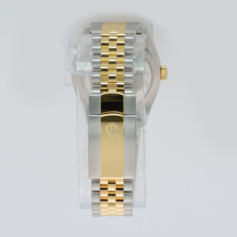 Rolex Datejust 126233-0015 Fluted Bezel 36mm Champagne Dial Two-Tone Full Set